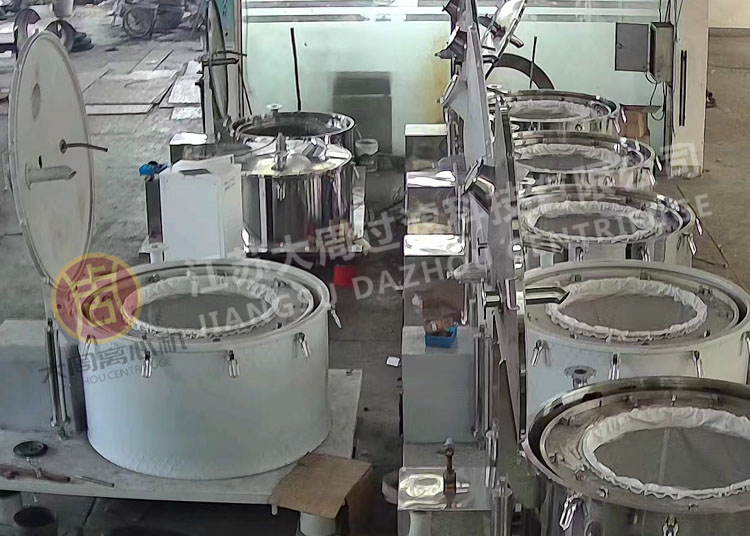 客戶訂購的吊袋離心機訂單，都必須被認真生產，嚴格質檢